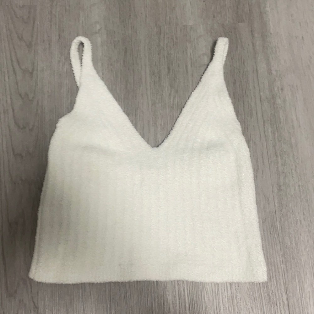 White Soft Tank Top PacSun